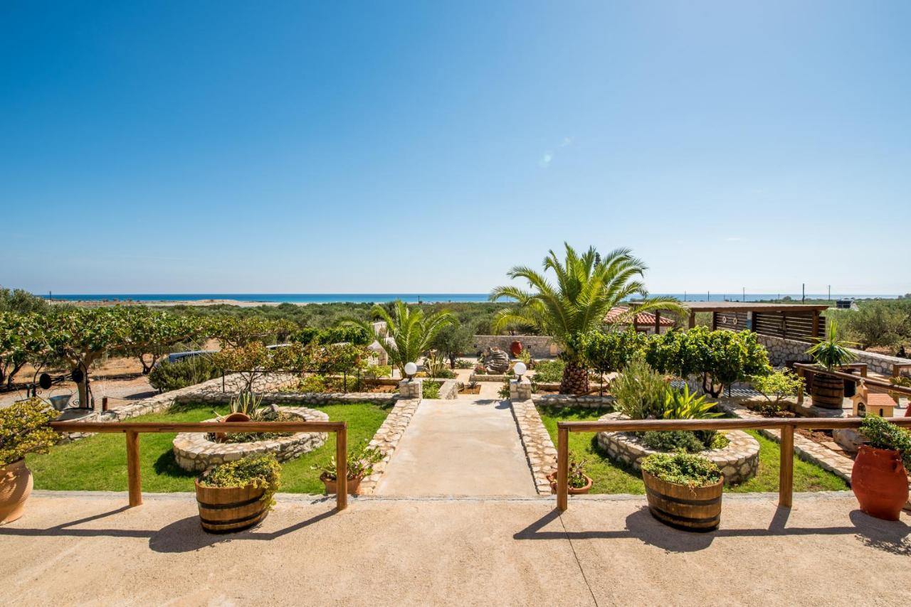 Faros Apartments Xerokampos  Exterior photo