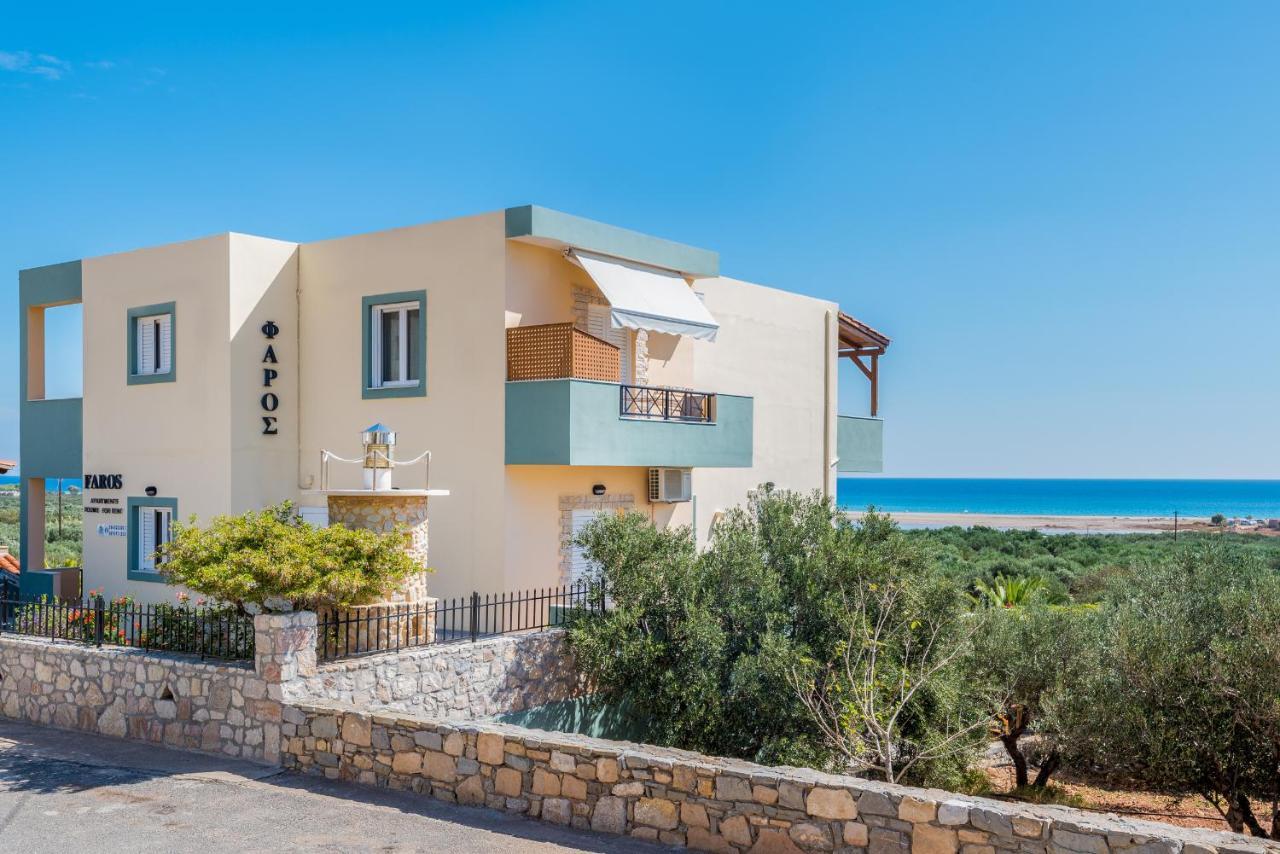 Faros Apartments Xerokampos  Exterior photo